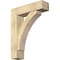 Ekena Millwork Thorton Block Rough Sawn Bracket w/ Offset Brace, Douglas Fir, 8"W x 30"D x 38"H BKT0806X30X38THR05RDF - alternate 1